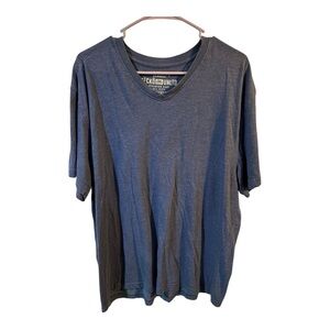 Ecko Unlimited Men's Blue Short Sleeve V-Neck Tee Shirt Size 2XL